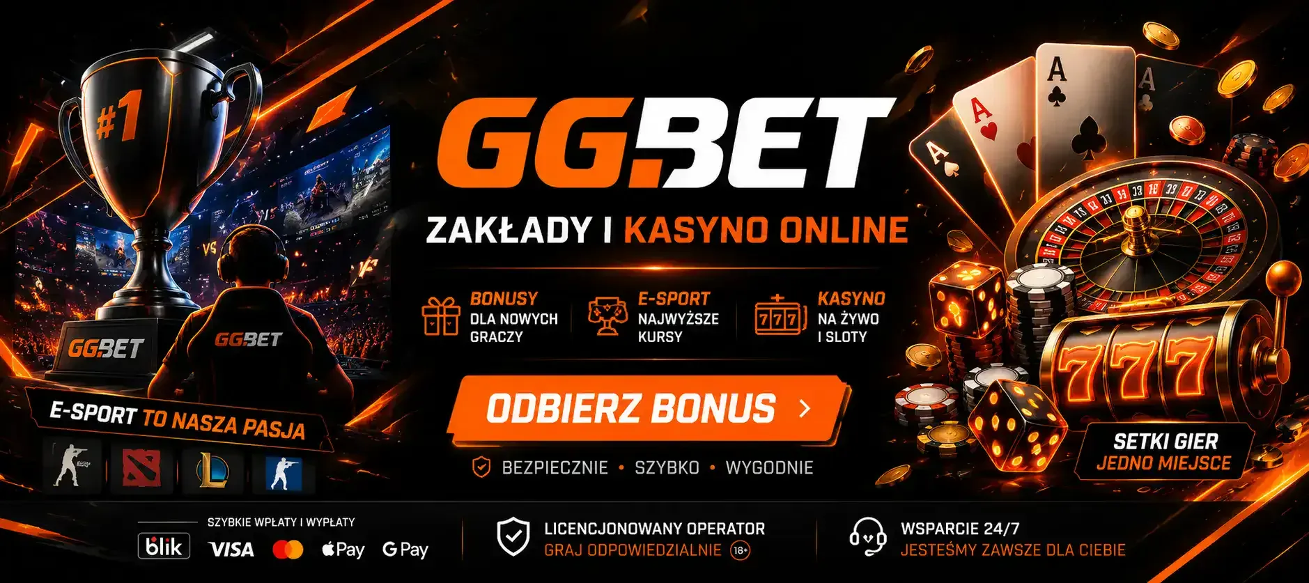 GGBet polska banner image